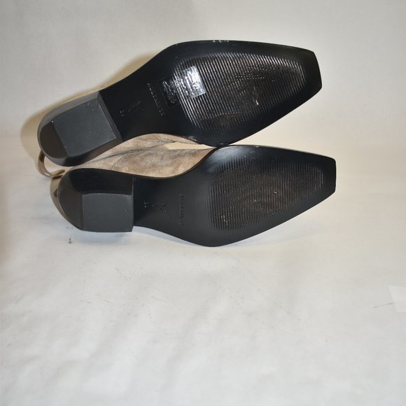 ALLSAINTS Lenora Suede Boots Cognac Sand  39 EU 9 US - Picture 10 of 11